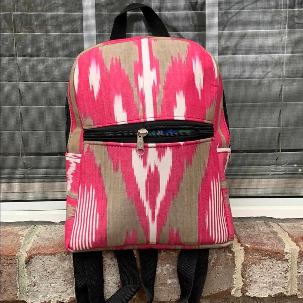 Backpack Ikat Adras Silk Cotton Gift for her 🎒